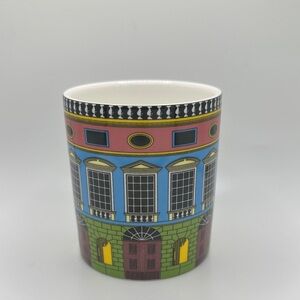 Source Unknown Colorful Architectural Pencil Holder